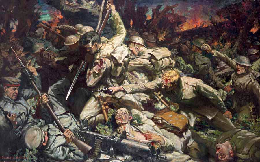 Battle of Mametz Wood c.1917