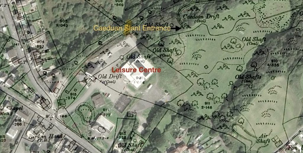 Location of the Caeduan Slant Trimsaran