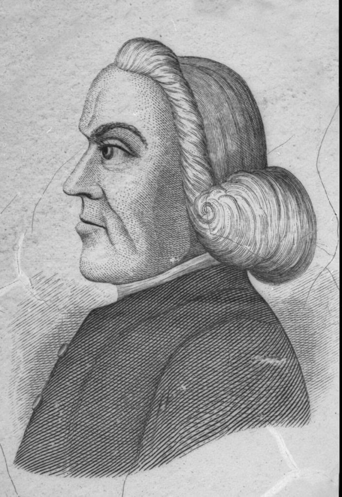 pictured of Howell Harris, Welsh Revivalist Preacher