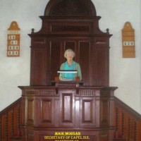Mair Morgan Mair Morgan longest member and former President of Kidwelly Local History Society