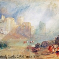 J.M.W.Turner Kidwelly Castle painted ted  by J.M.W.Turner 1837.