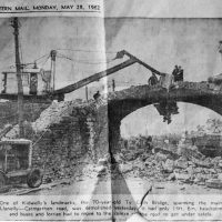 Western Mail Western mail clipping may28th 1962 Tycoch demolition